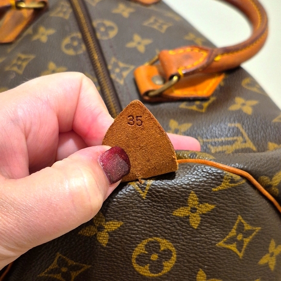 Louis Vuitton Speedy 35 bag 14x9.5x7.5 - Picture 4 of 8